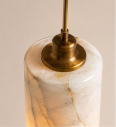 Alabaster Column Lamp