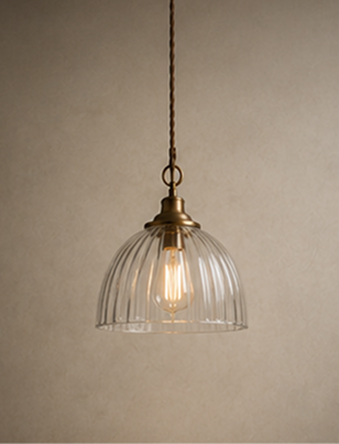 Ribbed Glass
